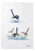 Maxwell & Williams Katherine Castle Bird Life Tea Towel Blue Wren