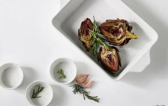 Maxwell & Wiliams Speckle - Rectangle Baker With Tray Lid 28x20cm - Cream Baking Tins, Trays, Pans & Ramekins The Cooks Kitchen 