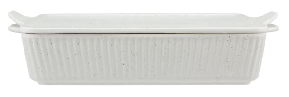 Maxwell & Wiliams Speckle - Rectangle Baker With Tray Lid 33x23cm - Cream Baking Tins, Trays, Pans & Ramekins The Cooks Kitchen 