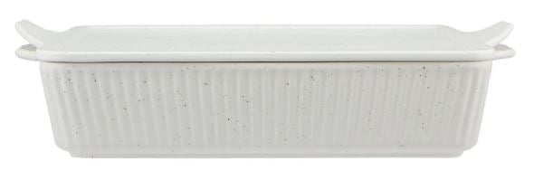 Maxwell & Wiliams Speckle - Rectangle Baker With Tray Lid 33x23cm - Cream