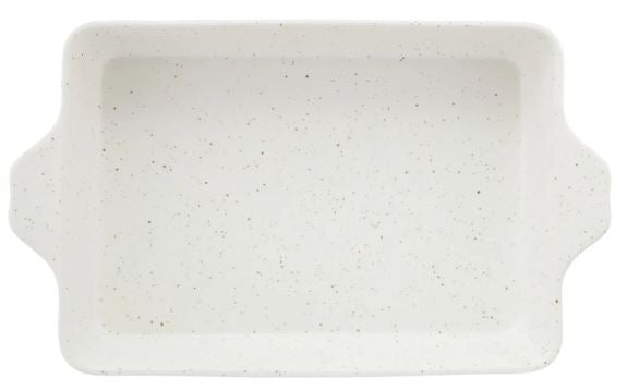 Maxwell & Wiliams Speckle - Rectangle Baker With Tray Lid 33x23cm - Cream