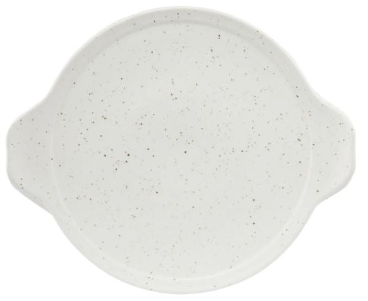 Maxwell & Williams Speckle - Round Casserole With Tray Lid 3l - Cream