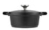 Maxwell & Williams Agile - Non-stick Casserole 20cm/ 2.4l - Black Casseroles The Cooks Kitchen 