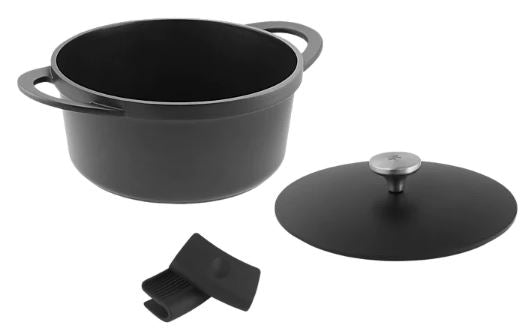 Maxwell & Williams Agile - Non-stick Casserole 24cm/4.2 - Black