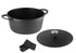 Maxwell & Williams Agile - Non-stick Casserole 28cm/6.3l - Black Casseroles The Cooks Kitchen 