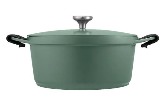 Maxwell & Williams Agile - Non-stick Casserole 28cm/6.3l - Sage