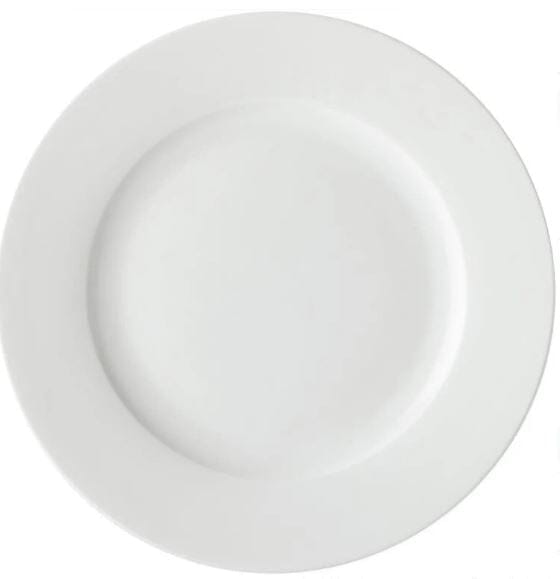 Maxwell & Williams White Basics Rimmed Dinner Plate Loose Dinnerware The Cooks Kitchen 