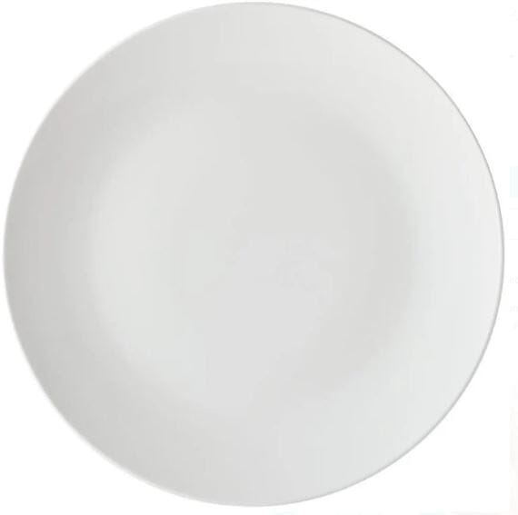 Maxwell & Williams White Basics - Coupe Entree Plate 23cm Loose Dinnerware The Cooks Kitchen 