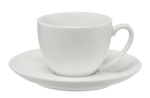Maxwell & Williams White Basics Coupe Demi Cup & Saucer 90ml