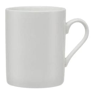 Maxwell & Williams White Basics Mug Cylindrical 300ml Mugs - Cups & Saucers The Cooks Kitchen 
