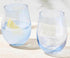 Maxwell & Williams Glamour - Stemless Wine Glass 540ml Set Of 2 - Blue
