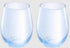 Maxwell & Williams Glamour - Stemless Wine Glass 540ml Set Of 2 - Blue Wine The Cooks Kitchen 