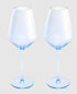 Maxwell & Williams Glamour - Wine Glasses 480ml Set Of 2 - Blue