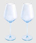 Maxwell & Williams Glamour - Wine Glasses 480ml Set Of 2 - Blue Wine The Cooks Kitchen 
