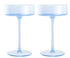 Maxwell & Williams Glamour - Coupe Glass 240ml Set Of 2 - Blue