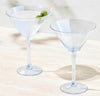 Maxwell & Williams Glamour - Martini Glass 230ml Set Of 2 - Blue