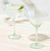Maxwell & Williams Glamour - Martini Glass 230ml Set Of 2 - Green