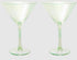 Maxwell & Williams Glamour - Martini Glass 230ml Set Of 2 - Green