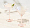 Maxwell & Williams Glamour - Martini Glass 230ml Set Of 2 - Coral