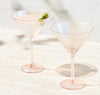 Maxwell & Williams Glamour - Martini Glass 230ml Set Of 2 - Coral