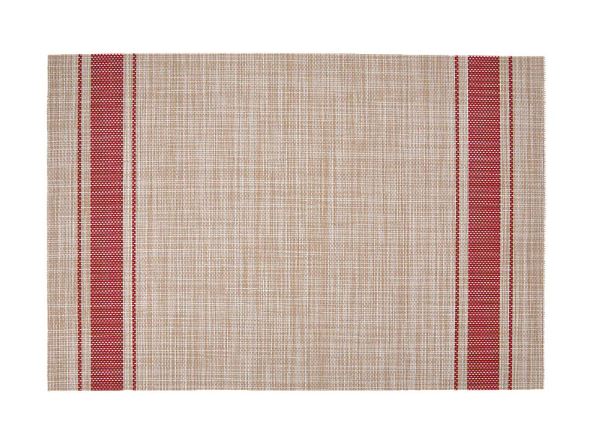 Maxwell & Williams Table Accents Linen Look Placemat Red