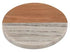 Maxwell & Williams Coaster Collective Round Marble & Acacia Coaster 10cm Beige Coasters The Cooks Kitchen 