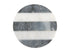 Maxwell & Williams Coaster Collective Round Marble 10cm Coaster Charcoal Stripe