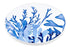 Maxwell & Williams Blue Coral - Coral Garden Ceramic Round Coaster 10cm Placemats & Coasters The Cooks Kitchen 