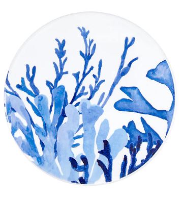 Maxwell & Williams Blue Coral - Coral Garden Ceramic Round Coaster 10cm