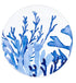Maxwell & Williams Blue Coral - Coral Garden Ceramic Round Coaster 10cm