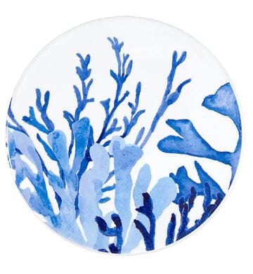 Maxwell & Williams Blue Coral - Coral Garden Ceramic Round Coaster 10cm Placemats & Coasters The Cooks Kitchen 