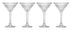 Maxwell & Williams Speakeasy Martini Glasses - 180ml Set Of 4