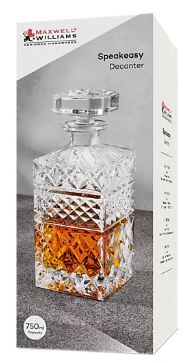 Maxwell & Williams Speak Easy Decanter 750ml