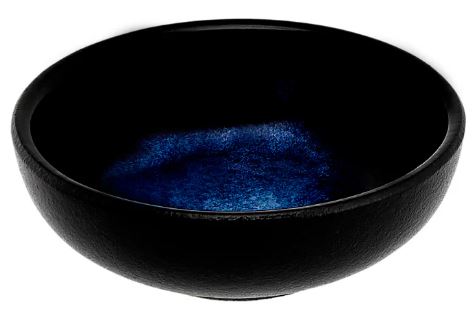 Maxwell & Williams Caviar Midnight - Round Sauce Dish 10cm