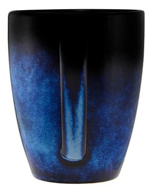 Maxwell & Williams Caviar Midnight - Coupe Mug 400ml Mugs - Cups & Saucers The Cooks Kitchen 