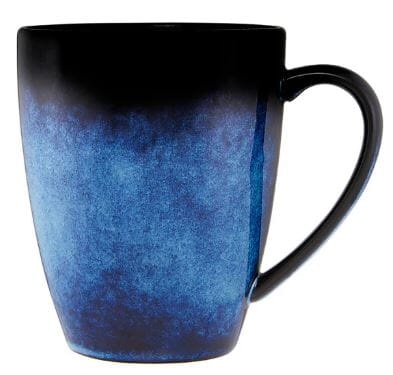 Maxwell & Williams Caviar Midnight - Coupe Mug 400ml Mugs - Cups & Saucers The Cooks Kitchen 