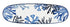 Maxwell & Williams - Blue Coral Oblong Platter - 40x12.5x4cm