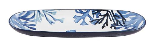 Maxwell & Williams - Blue Coral Oblong Platter - 40x12.5x4cm