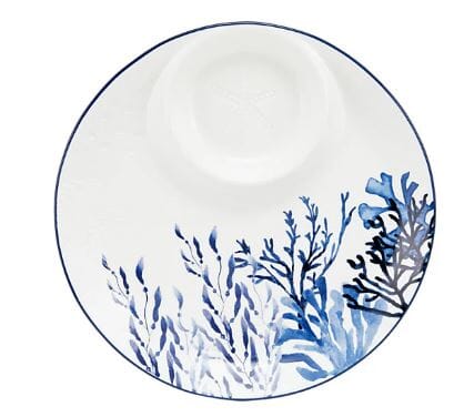 Maxwell & Williams - Blue Coral Chip & Dip 32cm Platters & Bowls The Cooks Kitchen 