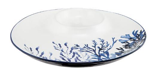 Maxwell & Williams - Blue Coral Chip & Dip 32cm