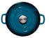 Maxwell & Williams Cast Iron Round Casserole 24cm/3.3l - Midnight Blue