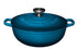 Maxwell & Williams Cast Iron Round Casserole 26cm/4l - Midnight Blue