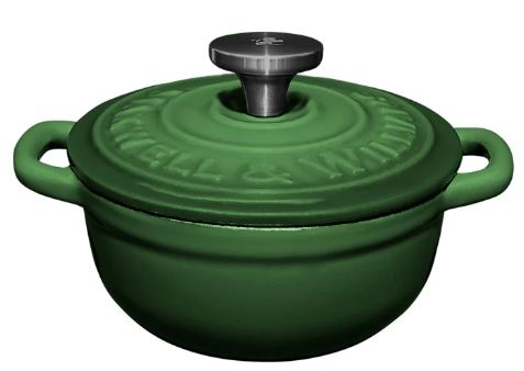 Maxwell & Wiliams Cast Iron Cocotte 9.5cm/260ml - English Racing Green