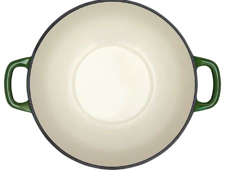 Maxwell & Williams Cast Iron Round Casserole 24cm/3.3l - English Racing Green