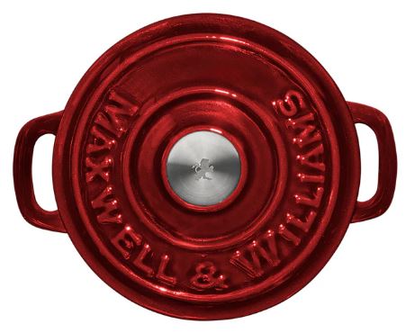 Maxwell & Williams Cast Iron Cocotte 9.5cm/260ml - Merlot