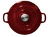 Maxwell & Williams Cast Iron Round Casserole 3.3l/24cm - Merlot