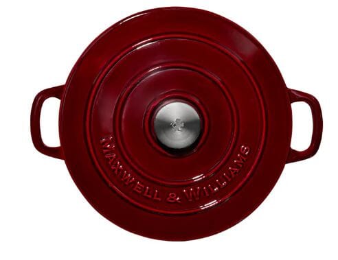 Maxwell & Williams Cast Iron Braisier 27cm/3.3l - Merlot Cast Iron The Cooks Kitchen 