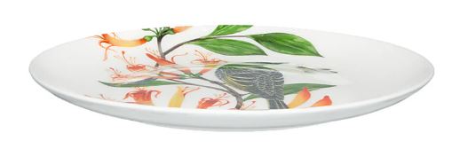 Maxwell & Williams Eloise Short Lyric Couple Plate 20cm - Regent Honeyeater