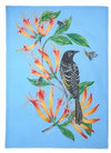 Maxwell & Williams Eloise Short Lyric Teatowel 50x70cm - Regent Honeyeater