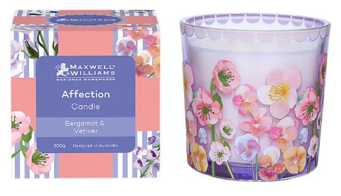 Maxwell & Williams Affection Scented Candle Bergamot & Vetiver 300g